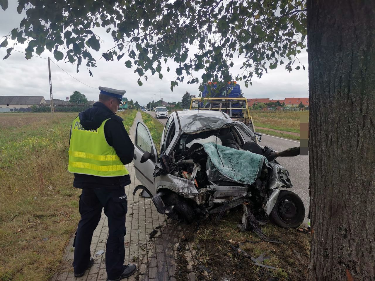 Pogórze, ul. Wiejska: śmiertelny wypadek 30-latka z powiatu puckiego |…