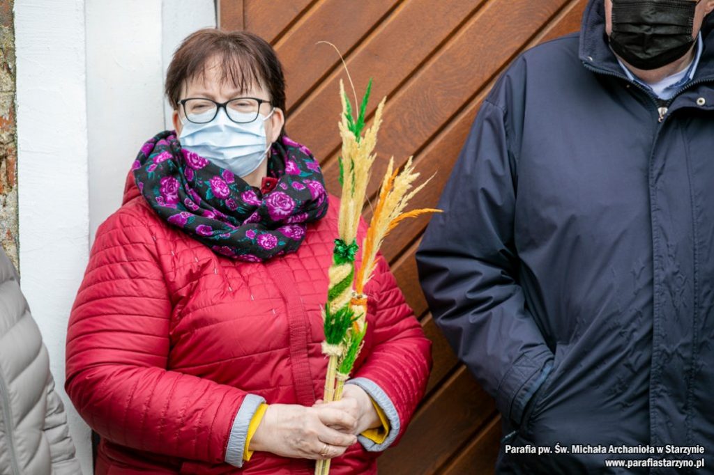 Niedziela Palmowa Starzyno Wielkanoc 2021 gmina Puck 