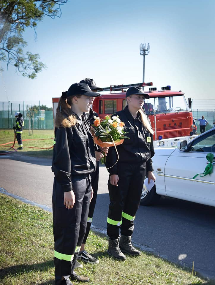 strażacki ślub Strzelno OSP