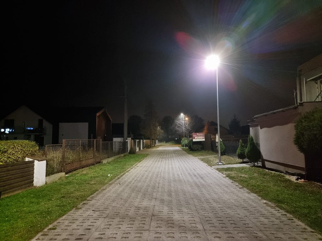 nowe lampy gmina kosakowo