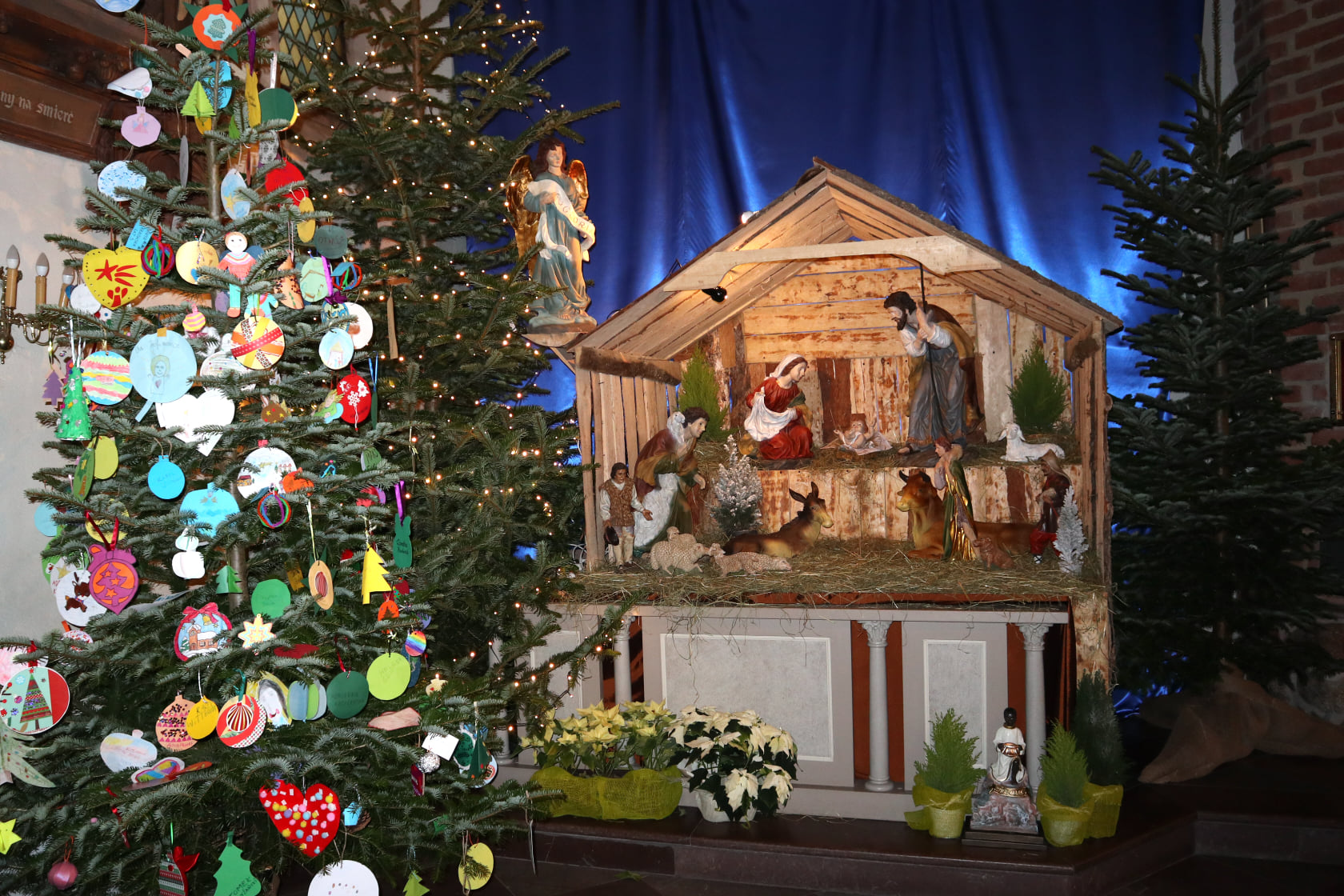 Boże Narodzenie w puckim kościele św. apostołów Piotra i Pawła. Tak wygląda szopka | ZDJĘCIA