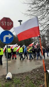 protest rybaków powiat półwysep helski styczeń 2022