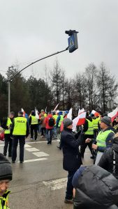 protest rybaków powiat półwysep helski styczeń 2022