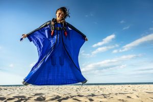 Maja Kuczyńska wingsuit jastarnia półwysep 2022