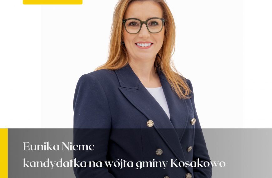 5 pytań do kandydatki na wójta gminy Kosakowo Euniki Niemc…
